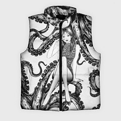Мужской жилет Junji Ito Death Stranding Tomie and octopus patter, цвет: 3D-черный