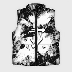 Мужской жилет Doom краски всплеск белые, цвет: 3D-черный