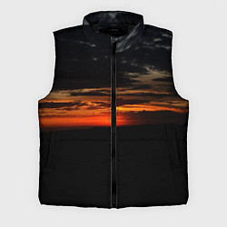 Мужской жилет Закат на плато