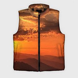 Мужской жилет Закат на перевале актопрак