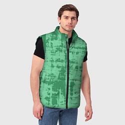 Мужской жилет Текстура с потертостями, цвет: 3D-черный — фото 2