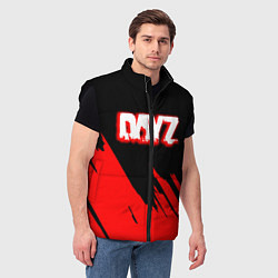 Мужской жилет Dayz штрихи красок, цвет: 3D-черный — фото 2