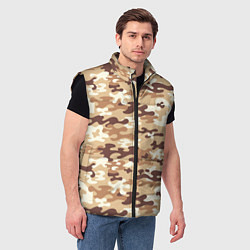 Мужской жилет Камуфляж армия, цвет: 3D-черный — фото 2