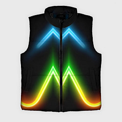 Мужской жилет Neon multicolored lines