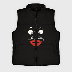 Мужской жилет Black face, цвет: 3D-черный