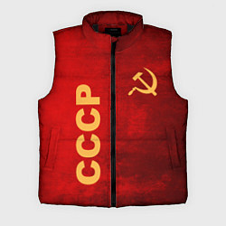 Мужской жилет Советский союз символика, цвет: 3D-черный