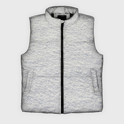 Мужской жилет Снег сугробы, цвет: 3D-черный