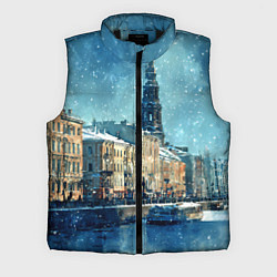 Мужской жилет Снегопад в Санкт-Петербурге