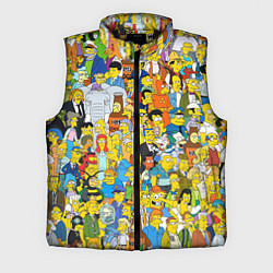 Мужской жилет Simpsons Stories, цвет: 3D-черный
