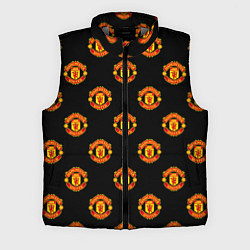Мужской жилет Manchester United Pattern, цвет: 3D-светло-серый