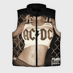 Мужской жилет AC/DC Girl, цвет: 3D-черный