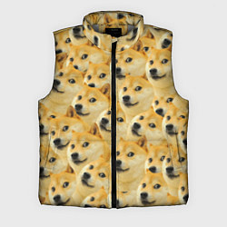 Мужской жилет Doge, цвет: 3D-светло-серый