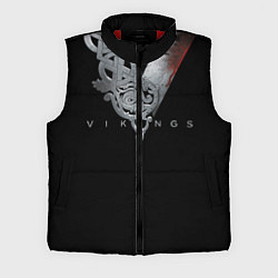 Мужской жилет Vikings Emblem, цвет: 3D-красный