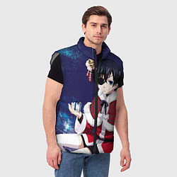 Мужской жилет Аниме, цвет: 3D-светло-серый — фото 2