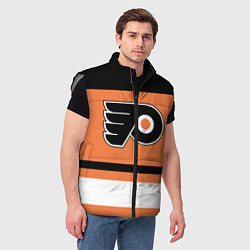Мужской жилет Philadelphia Flyers, цвет: 3D-светло-серый — фото 2