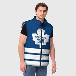 Мужской жилет Toronto Maple Leafs, цвет: 3D-светло-серый — фото 2