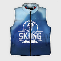Мужской жилет Лыжный спорт, цвет: 3D-красный