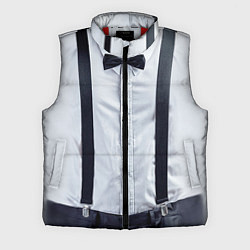 Мужской жилет Рубашка с подтяжками