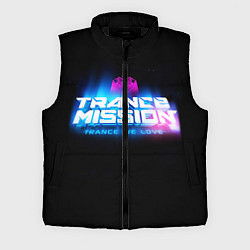 Мужской жилет Trancemission: Trance we love, цвет: 3D-черный