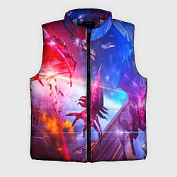Мужской жилет Mass effect, цвет: 3D-светло-серый