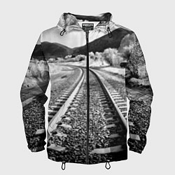 Мужская ветровка Железная дорога