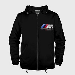 Ветровка с капюшоном мужская BMW motorsport, цвет: 3D-черный