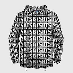 Мужская ветровка BTS K-pop pattern