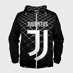 Мужская ветровка FC Juventus: Black Lines