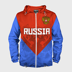 Мужская ветровка Russia Red & Blue