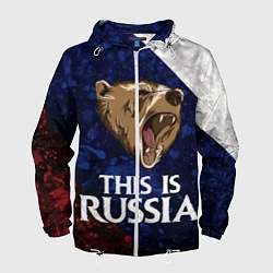 Мужская ветровка Russia: Roaring Bear