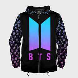 Мужская ветровка BTS: Neon Night