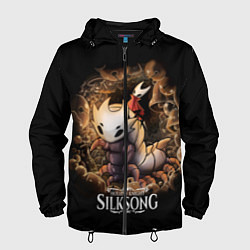 Ветровка с капюшоном мужская Hollow Knight: Silksong, цвет: 3D-черный