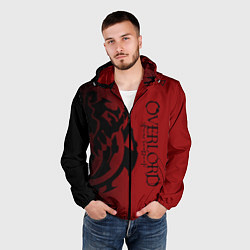 Ветровка с капюшоном мужская Overlord, цвет: 3D-черный — фото 2