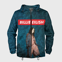 Ветровка с капюшоном мужская BILLIE EILISH, цвет: 3D-черный