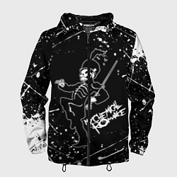 Ветровка с капюшоном мужская My Chemical Romance, цвет: 3D-черный