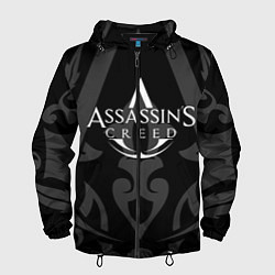 Ветровка с капюшоном мужская Assassin’s Creed, цвет: 3D-черный