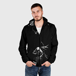 Ветровка с капюшоном мужская Suicide Boys, цвет: 3D-черный — фото 2