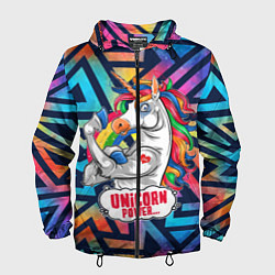 Мужская ветровка Unicorn Power Единорог