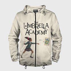 Ветровка с капюшоном мужская The umbrella academy, цвет: 3D-черный