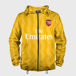 Ветровка с капюшоном мужская ARSENAL, цвет: 3D-черный