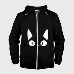 Мужская ветровка Кошачья мордочка