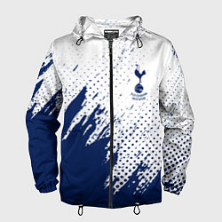 Ветровка с капюшоном мужская Tottenham Hotspur, цвет: 3D-черный
