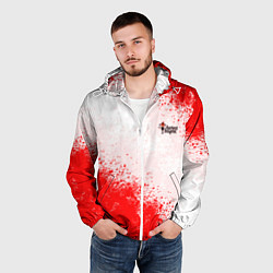 Ветровка с капюшоном мужская Темнейшее подземелье Darkest Dungeon, цвет: 3D-белый — фото 2