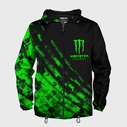 Мужская ветровка Monster Energy Текстура