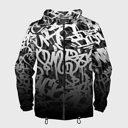 Мужская ветровка GRAFFITI WHITE TAGS ГРАФФИТИ