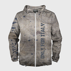 Мужская ветровка Only for Italy Мешковина Авангард Hype