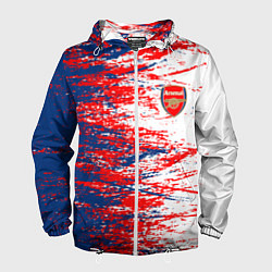 Мужская ветровка Arsenal fc арсенал фк texture