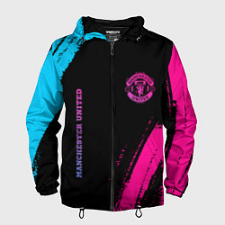 Мужская ветровка Manchester United Neon Gradient