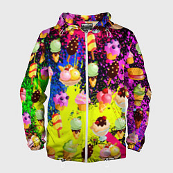 Мужская ветровка Мороженки Вкуснятина