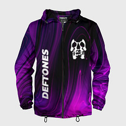 Мужская ветровка Deftones violet plasma